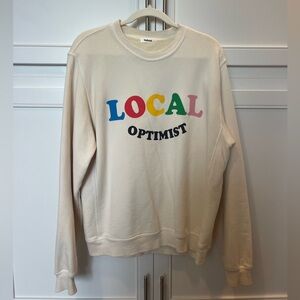 Madhappy Local Optimist Cream Crewneck